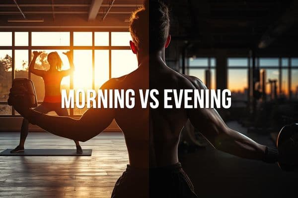 Morning Workout vs Evening Workout: Which Is Better for Weight Loss & Muscle Gain?