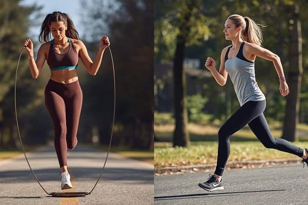 Skipping Rope vs Running: Which Burns More Calories?