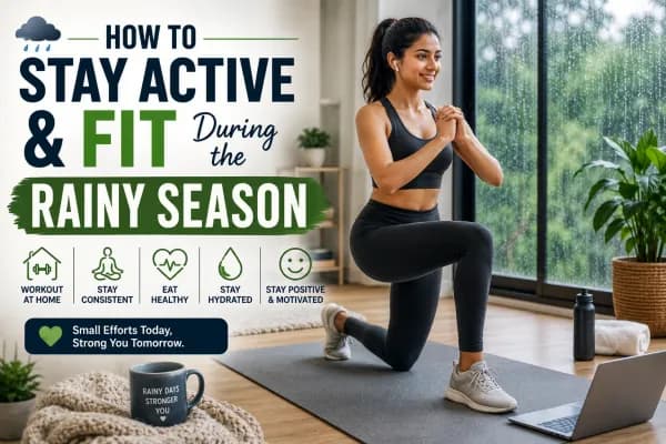 How to Stay Active and Fit During the Rainy Season