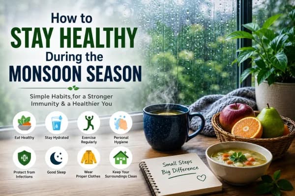 How to Stay Healthy During the Monsoon Season